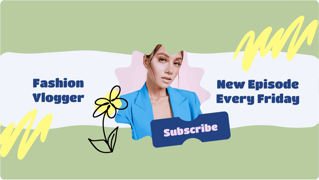 Создайте шаблон для канала на YouTube бесплатно