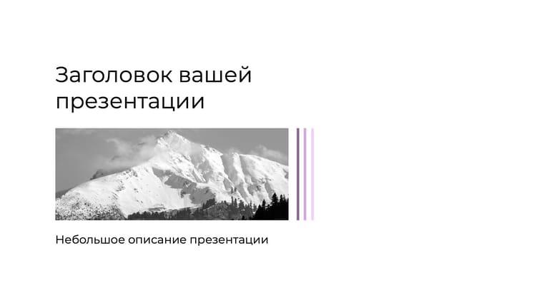 Элегантная Бизнес Презентация с Фото в Чистых Белых Оттенках